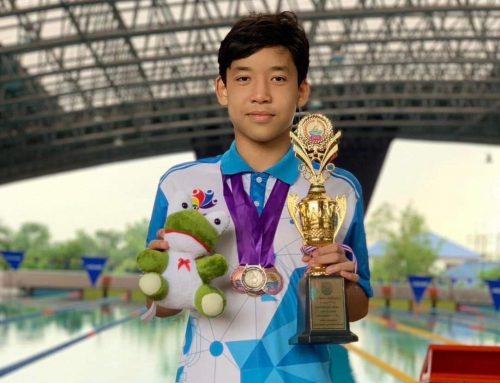 ขอแสดงความยินดีกับ เด็กชายพงศ์พิสิฎฐ์ มั่งชม  รางวัลชนะเลิศ รุ่น 13 ปีชาย