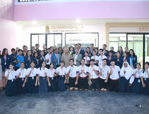 ต้อนรับ พลตำรวจเอก เพิ่มพูน ชิดชอบ รัฐมนตรีว่าการกระทรวงศึกษาธิการ